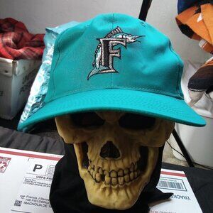 Vintage Twins Florida Marlins Plain Logo Hat Cap